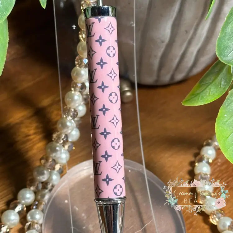 Love Beadable Pen - Pink