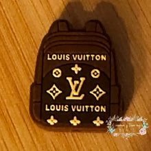 Load image into Gallery viewer, Love - Brown Backpack - Silicone Focal Bead Silicone Focal Bead
