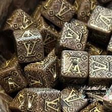 Load image into Gallery viewer, Love Brownish - Quality Square Acrylic Beads 5-Count Square Acrylic Bead
