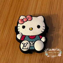 Load image into Gallery viewer, Kitty LoVe Silicone Focal Bead Focal
