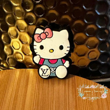 Load image into Gallery viewer, Kitty LoVe Silicone Focal Bead Focal
