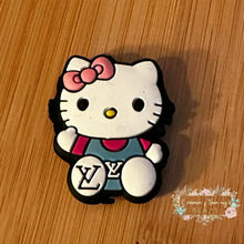 Load image into Gallery viewer, Kitty LoVe Silicone Focal Bead Focal
