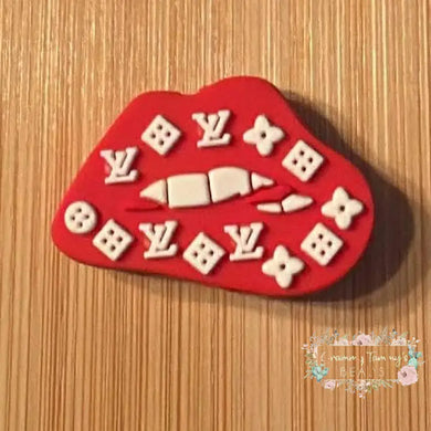 Love Lips - Silicone Focal Bead Silicone Focal Bead