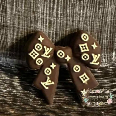 Love Ribbon Silicone Focal Bead Silicone Focal Bead