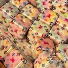 Load image into Gallery viewer, Love Square White Beads - 5 Count Square Acrylic Bead
