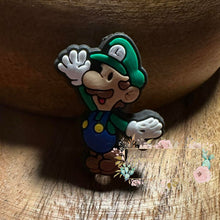 Load image into Gallery viewer, Luigi Silicone Focal Bead Beads
