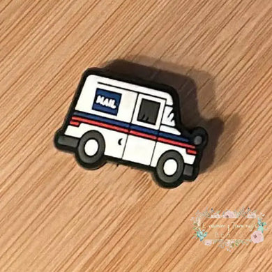 Mail Truck Silicone Focal Bead Silicone Focal Bead