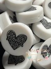 Load image into Gallery viewer, Mama Heart Silicone Focal Bead
