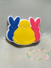 Load image into Gallery viewer, Marshmallow Bunnies Silicone Focal Beads
