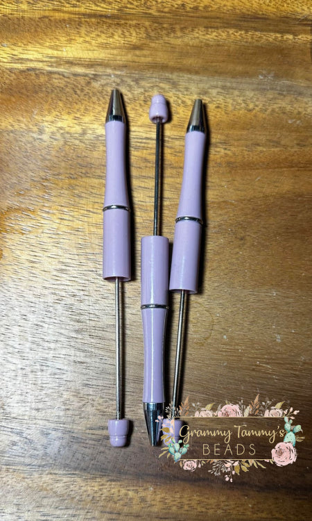 Mauve Beadable Pen