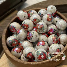 Load image into Gallery viewer, Medical 16mm - Large Heart Shiny Acrylic Bead - 5 Count 16mm Acrylic Beads
