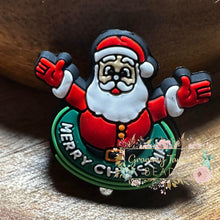 Load image into Gallery viewer, Merry Christmas Santa Claus Silicone Focal Beads
