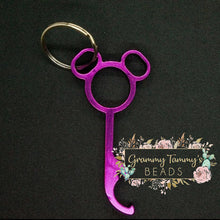 Load image into Gallery viewer, Mickey Mouse Inspired Bottle Opener Keychains - Multiple Colors Available Keychain
