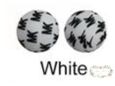 Mike 15MM #2 - Silicone Bead - 1 Count 15mm Round Silicone Beads