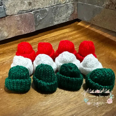 Mini Knit Hats - 12 Count Hat