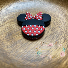 Load image into Gallery viewer, Mini Mouse Silicone Focal Beads
