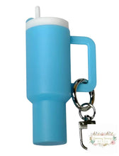 Load image into Gallery viewer, Mini Tumbler Keychains Sky Blue Mini Tumbler Keychains
