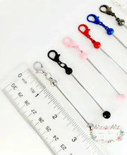 Load image into Gallery viewer, Mini Zipper Beadable Keychain Beadable keychain bar
