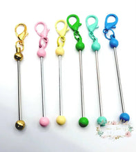 Load image into Gallery viewer, Mini Zipper Beadable Keychain Beadable keychain bar
