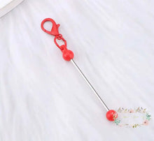 Load image into Gallery viewer, Mini Zipper Beadable Keychain Beadable keychain bar
