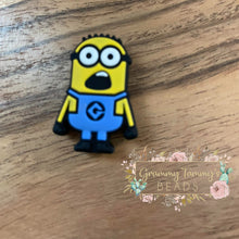 Load image into Gallery viewer, Minion - Silicone Focal Bead
