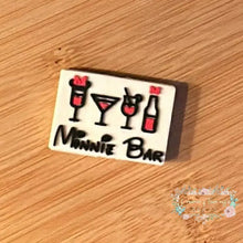 Load image into Gallery viewer, Minnie Bar Silicone Focal Beads Silicone Focal Bead
