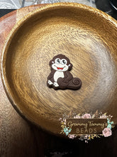 Load image into Gallery viewer, Monkey Silicone Focal Bead Beads
