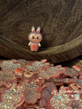 Load image into Gallery viewer, Pink Lubub Glitter Shaker Flatback Glitter Flatback
