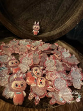 Load image into Gallery viewer, Pink Lubub Glitter Shaker Flatback Glitter Flatback
