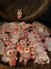 Load image into Gallery viewer, Pink Lubub Glitter Shaker Flatback Glitter Flatback
