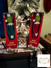 Load image into Gallery viewer, Monsters On The Shelf Christmas Decor
