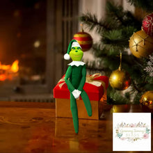 Load image into Gallery viewer, Grinch On The Shelf Christmas Decor
