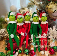 Load image into Gallery viewer, Grinch On The Shelf Christmas Decor
