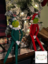 Load image into Gallery viewer, Monsters On The Shelf Christmas Decor
