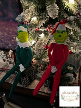 Load image into Gallery viewer, Monsters On The Shelf Christmas Decor
