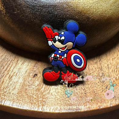 Mouse America Silicone Focal Bead Beads