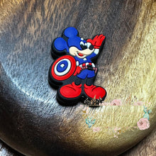 Load image into Gallery viewer, Mouse America Silicone Focal Bead Beads
