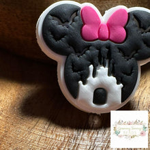 Load image into Gallery viewer, Minnie Castle Silicone Focal Bead Beads
