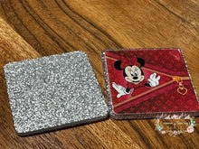 Load image into Gallery viewer, Minnie Love Zipper Glitter Flatback Glitter Flatback
