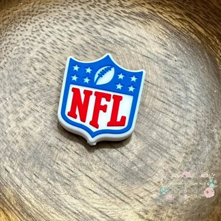 Nfl Silicone Focal Bead Beads