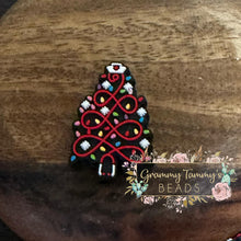 Load image into Gallery viewer, Nurse Christmas Tree Silicone Focal Bead
