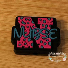 Load image into Gallery viewer, Nurse Silicone Focal Bead Silicone Focal Bead
