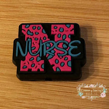 Load image into Gallery viewer, Nurse Silicone Focal Bead Silicone Focal Bead
