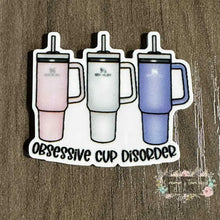 Load image into Gallery viewer, Obsessive Cup Disorder #1 - Acrylic Flatback Acrylic Flatback
