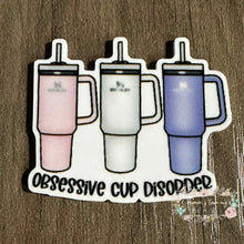 Load image into Gallery viewer, Obsessive Cup Disorder #1 - Acrylic Flatback Acrylic Flatback
