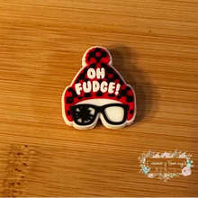 Load image into Gallery viewer, Oh Fudge Silicone Focal Bead
