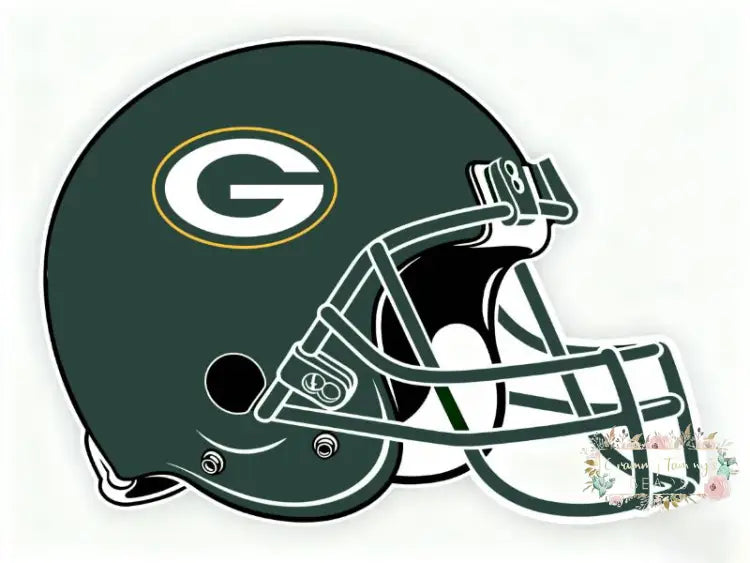 Packers - Glitter Flatbacks Glitter Flatback