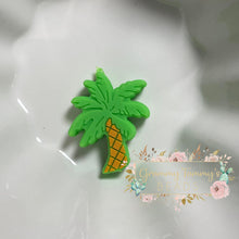 Load image into Gallery viewer, Focal - Palm Tree Silicone Bead
