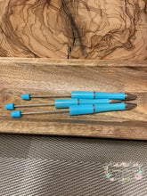 Load image into Gallery viewer, Beadable Pen - Pastel Light Blue Beadable Pen
