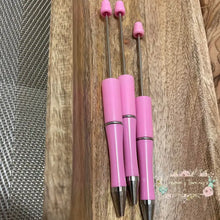 Load image into Gallery viewer, Beadable Pen - Pastel Pink Beadable
